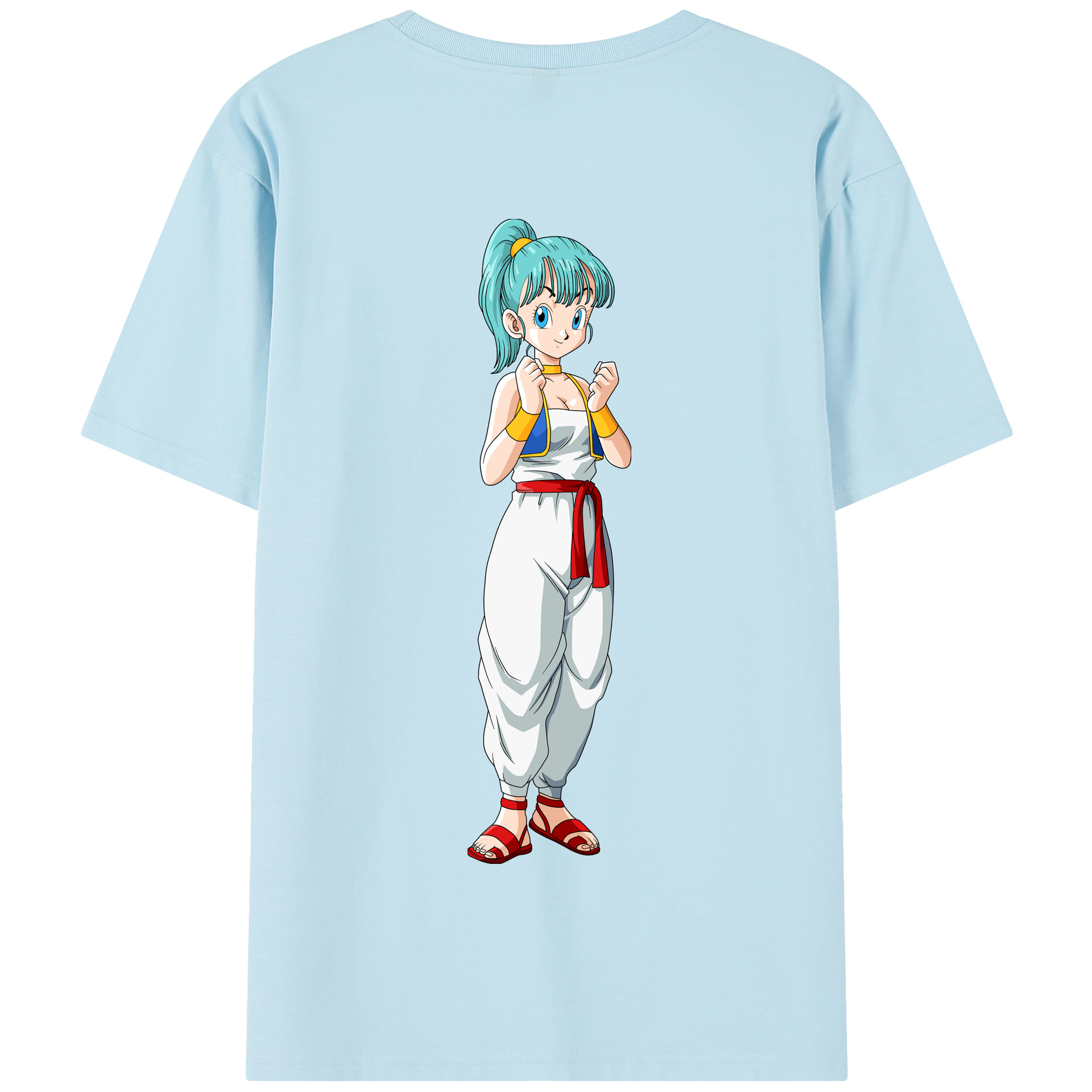 （画像用） ドラゴンボール DRAGON BALL 綿100％半袖Tシャツ（背面プリント）
